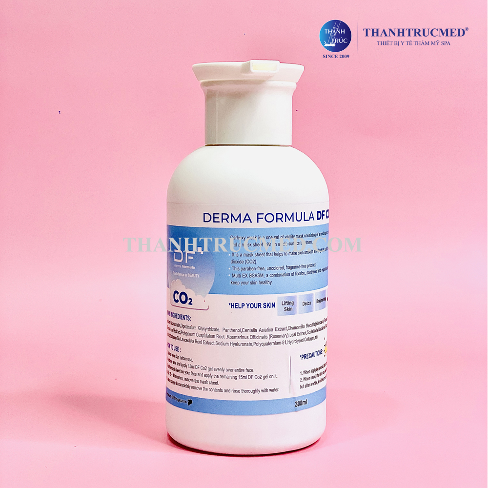 Bộ mặt nạ thải độc CO2 Carboxy - Derma Formula DF CO2 Mask